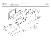 Схема №4 HU3304 с изображением Панель для плиты (духовки) Siemens 00117318