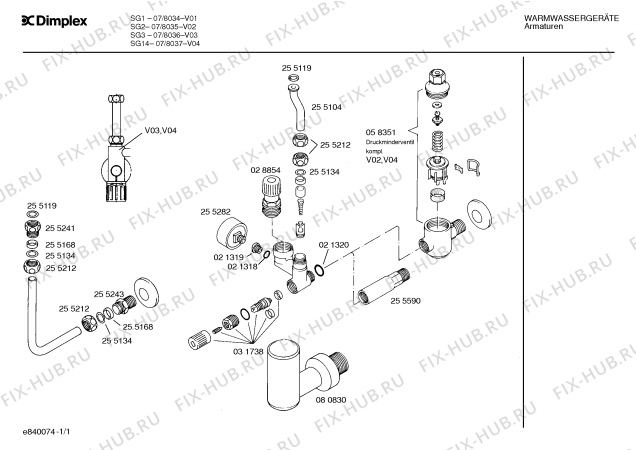 Схема №1 2NL6946-0N с изображением Уплотнитель для электроводонагревателя Siemens 00021318