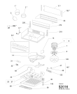 Схема №1 208191504418 6701490 с изображением Крышка для электровытяжки Whirlpool 481244269732