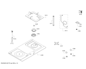 Схема №3 PBH723WMQ с изображением Соединительный кабель для плиты (духовки) Bosch 00630623