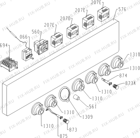 Схема №5 EC55CLI (423104, E53U3-E9) с изображением Обшивка для духового шкафа Gorenje 428530