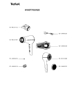 Схема №1 HV6077K0/AS0 с изображением Электропитание для фена Tefal CS-10000225