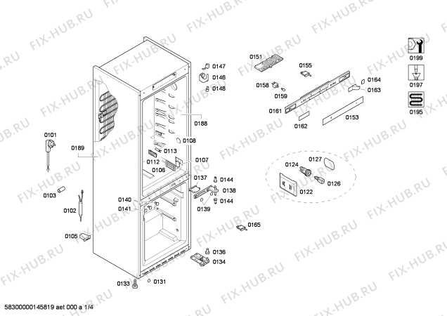 Схема №2 K5870X3 с изображением Поднос для холодильника Bosch 00667780