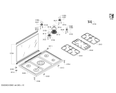 Схема №3 HG72G4124M Siemens с изображением Ручка конфорки для плиты (духовки) Siemens 00624588