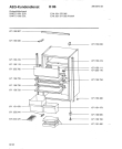 Схема №1 S169-4 E с изображением Корпусная деталь для холодильной камеры Aeg 8996711504192