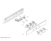 Схема №2 3HT540X с изображением Ручка выбора температуры для плиты (духовки) Bosch 00606247