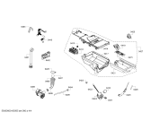 Схема №4 WIA24200GC с изображением Панель управления для стиральной машины Bosch 00740576