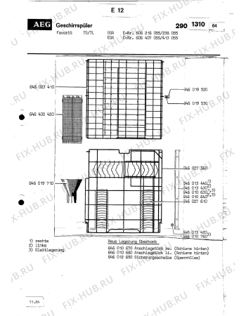 Взрыв-схема посудомоечной машины Kuppersbusch TS SGA WS - Схема узла Section9