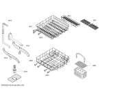 Схема №6 S44KOE15 с изображением Передняя панель для электропосудомоечной машины Bosch 00703695