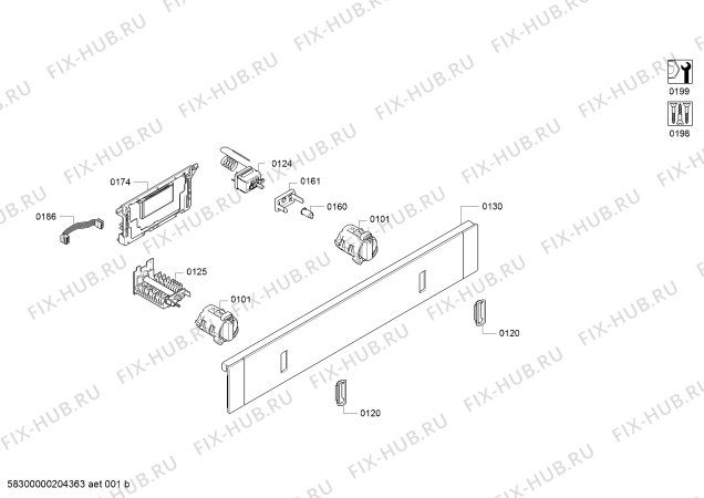 Схема №4 B6CCH7AN0 с изображением Пружина для электропечи Bosch 10005068