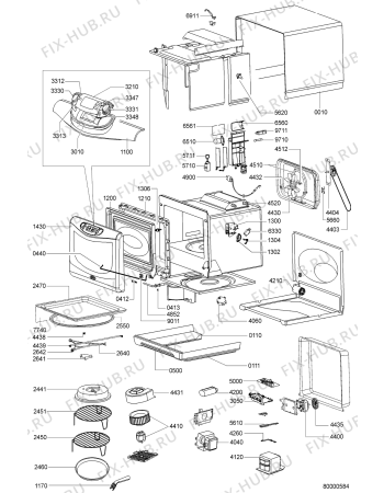 Схема №1 JT 358 Alu с изображением Дверь для микроволновой печи Whirlpool 481246448189