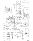 Схема №1 JT 358 Alu с изображением Дверь для микроволновой печи Whirlpool 481246448189