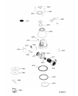Схема №1 208352004411 PRF0098 с изображением Монтажный набор для электровытяжки Whirlpool 482000021232