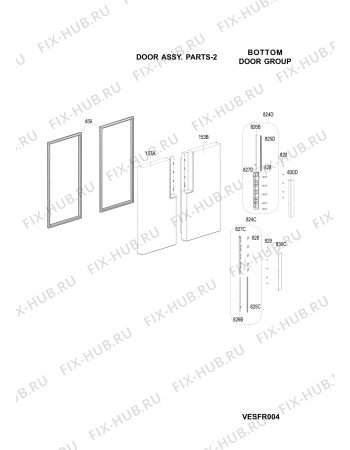 Схема №5 HPSN4TAIN (F105687) с изображением Шильдик для холодильника Indesit C00511072