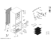 Схема №3 KGV36X71 с изображением Дверь морозильной камеры для холодильной камеры Bosch 00684021