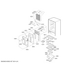 Схема №3 SN629ECSWQ/XEG с изображением Крышка для холодильной камеры Bosch 00494963