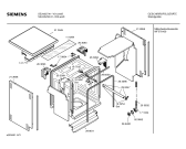 Схема №3 SE24A232 с изображением Инструкция по эксплуатации для посудомоечной машины Siemens 00586370