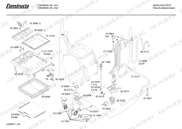 Схема №4 CR60800IL CR6080 с изображением Ручка выбора программ для стиралки Bosch 00170900
