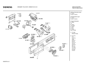 Схема №3 WM39710 SIWAMAT PLUS 3971 с изображением Панель управления для стиралки Siemens 00278461