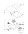 Схема №1 AKS 330/NE с изображением Поверхность для плиты (духовки) Whirlpool 480121100352
