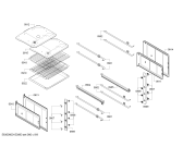 Схема №8 U16E74N0GB с изображением Модуль управления, запрограммированный для плиты (духовки) Bosch 00648378