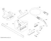 Схема №4 BGS5ZOOCN Bosch Zoo'o ProAnimal с изображением Турбощетка для мини-пылесоса Bosch 12009145