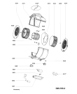 Схема №3 AEE 100 E с изображением Воздушный канал для вытяжки Whirlpool 481253049232