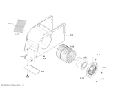 Схема №1 DHG6001UC с изображением Мотор вентилятора для вытяжки Bosch 00493214