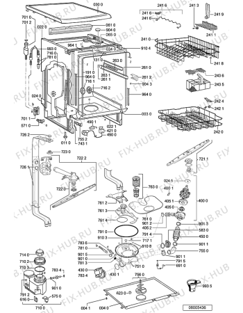 Схема №2 GSFS PRESTIGE с изображением Дверка для посудомойки Whirlpool 481244011589