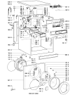 Схема №2 WA 7733/WS-NL с изображением Обшивка для стиральной машины Whirlpool 481245219869