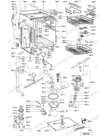 Схема №2 GSI 4453 C-IN с изображением Обшивка для посудомоечной машины Whirlpool 481245371504