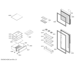 Схема №2 KGE58AI40 Bosch с изображением Крышка для холодильника Siemens 12012077