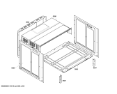 Схема №3 CF430250S с изображением Панель управления для электропечи Bosch 00678282