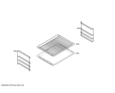 Схема №5 HEN232Y с изображением Ручка переключателя для духового шкафа Bosch 00614974