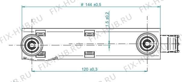 Большое фото - Емкость для электропосудомоечной машины Indesit C00480788 в гипермаркете Fix-Hub