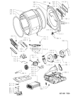 Схема №2 AWZ 661 с изображением Обшивка для электросушки Whirlpool 481245210623