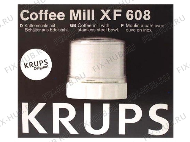 Большое фото - Насадка, диск для кухонного комбайна Krups XF608101 в гипермаркете Fix-Hub