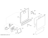 Схема №4 KDW64018U-S с изображением Кнопка для посудомойки Bosch 00617010