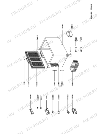 Схема №1 TG 100 A+ с изображением Ручка двери для холодильника Whirlpool 481249848034