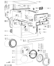 Схема №1 EURO 1200 с изображением Блок управления для стиралки Whirlpool 480111100044