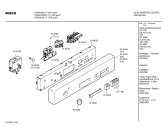 Схема №6 SGS4009 с изображением Панель управления для посудомоечной машины Bosch 00354245