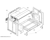 Схема №4 HB650620F с изображением Ручка двери для электропечи Siemens 00663267