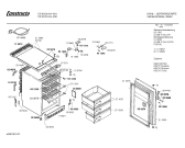 Схема №2 CE10101 с изображением Дверь для холодильника Bosch 00214090