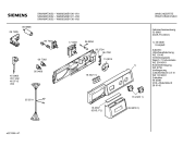 Схема №2 WM20520BY SIWAMAT 2052 с изображением Панель управления для стиральной машины Siemens 00350608