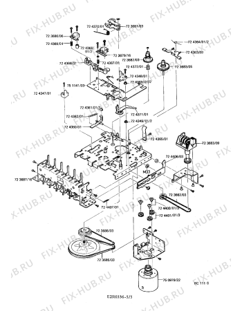 Взрыв-схема аудиотехники Siemens RC1116 - Схема узла 05