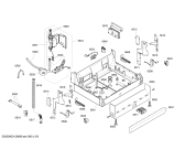 Схема №4 3VS931BAD с изображением Корзина для посуды для электропосудомоечной машины Bosch 00680270