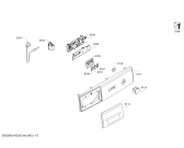 Схема №3 WAB20082CE Classixx 6 с изображением Панель управления для стиралки Bosch 00742304