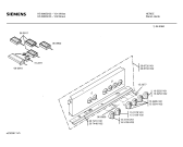 Схема №4 HS9104 с изображением Панель для плиты (духовки) Siemens 00208473
