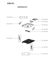 Схема №2 WD700412/1P с изображением Кабель для электровафельницы Krups TS-01033740