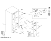 Схема №4 KGN39SQ10R с изображением Дверь для холодильника Bosch 00714271